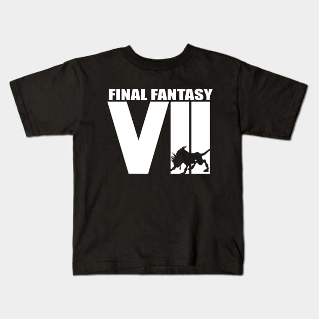 FF VII Red XIII Kids T-Shirt by Leonard